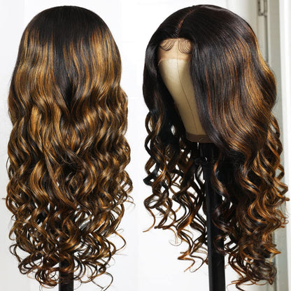 13x4 Lace Front - Wavy Highlights