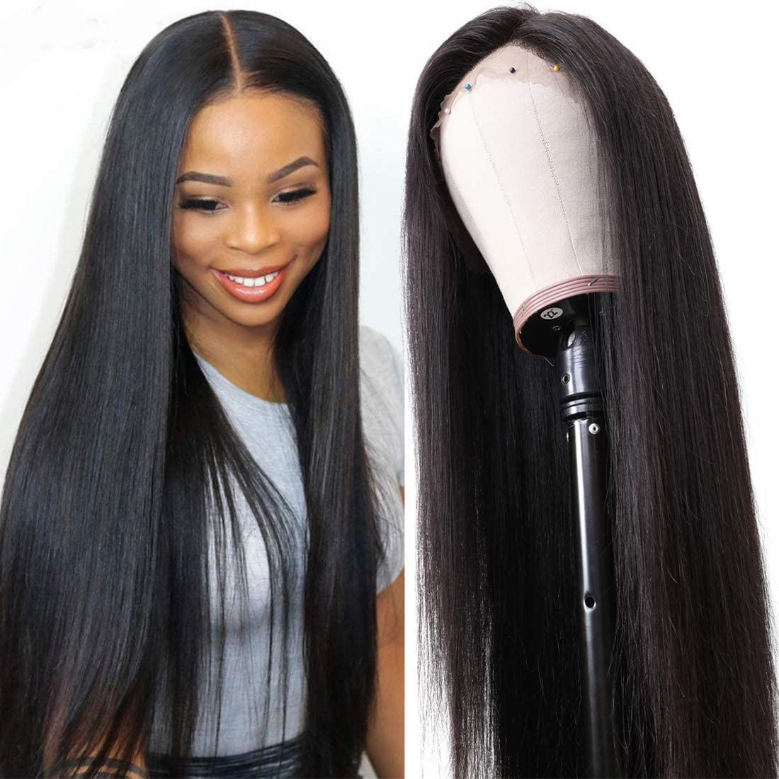 13x4 Lace Front Wig - Bone Straight