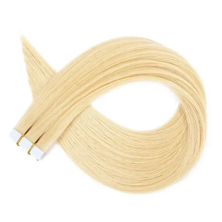 European Straight Tape-in Hair - Blonde