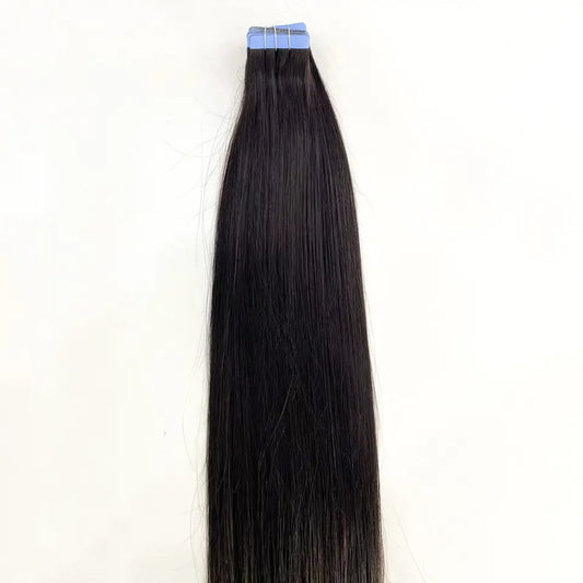 European Straight Tape-in Hair - Black