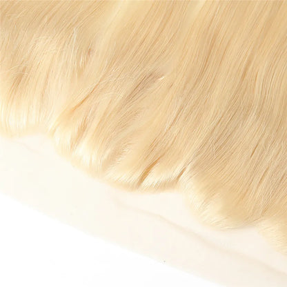 13x4 Straight Lace Frontal - Blonde 613