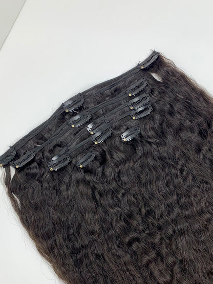 Textured LUXXE Clip-Ins - Embree Theory Wigs